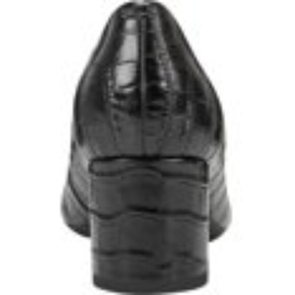 EASY SPIRIT Evolve Elegant Robin Pump lBack Crocodile Leather - 11 M - Picture 1 of 6